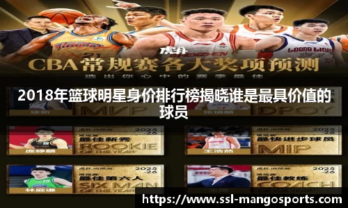 2018年篮球明星身价排行榜揭晓谁是最具价值的球员